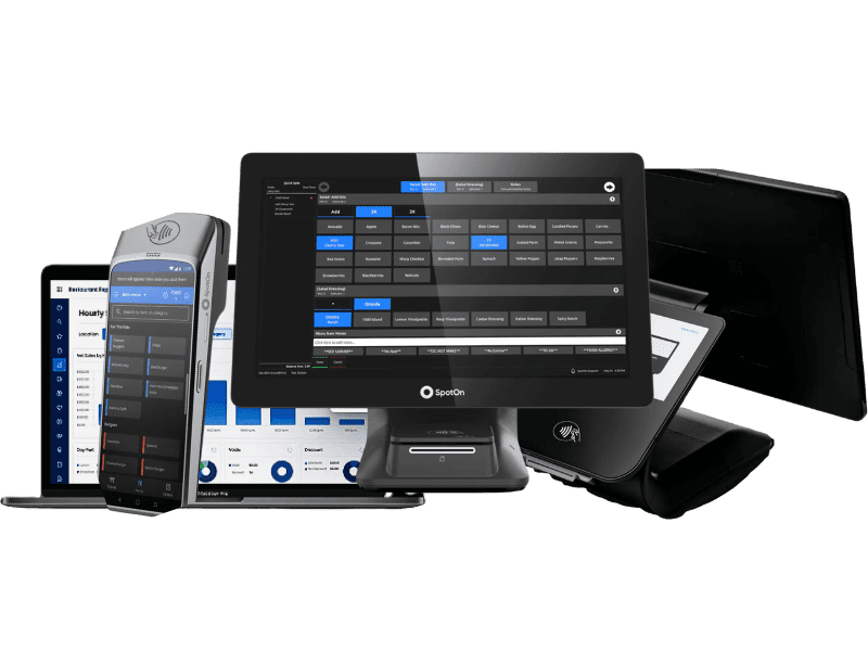 Complete SpotOn point-of-sale hardware system